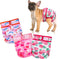 wegreeco Frenchie Dog Diapers Female No Tail Hole,Washable Pet French Puppy Bulldog