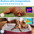 Gray Dog Cooling Mat, Washable Non-Toxic Summer Cooling Pads for Indoor & Outdoor
