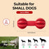 JAYU PET Toothbrush Toy Dog Chew Toy for Aggressive Chewers, Durable Dental Toy for Small & Medium Dogs, Teeth Cleaning