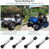 Golf Cart Rear Leaf Spring Bushings & Sleeves Kit for EZGO TXT/Medalist (94+) Gas/Electric, Club Car DS 1992-up
