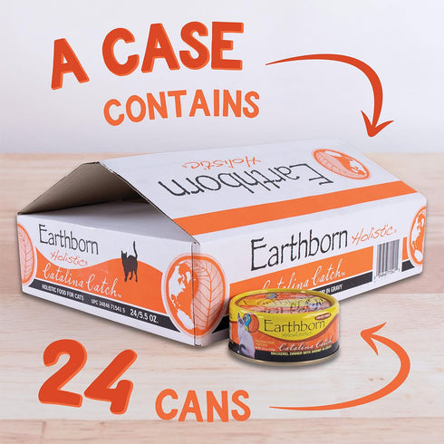 Earthborn Holistic Catalina Catch Grain-Free Moist Cat Food