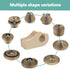 Foldable Magic Organ Cat Scratching Board - Durable Recyclable Cardboard Cat Scratcher with Toy Ball