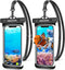 UNBREAKcable Waterproof Phone Case, 2-Pack IPX8 Universal Pouch for iPhone 15 14 13 12 11 Pro Max XR X XS SE 2022 8