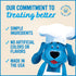 6 oz (Pack 8) Blue Dog Bakery Perfect Trainers, Mini Dog Training Treats, Soft & Chewy, Made w/USA Beef, Healthy
