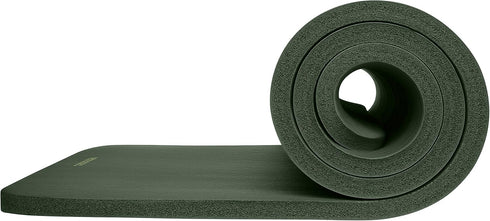 Retrospec Solana Yoga Mat, 1" Thick Non Slip Exercise Mat with Nylon Strap for Home Yoga, Pilates, Fitness