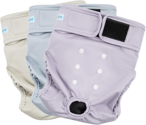 Paw Legend Washable Reusable Female Dog Period Diapers for Heat Doggie Puppy