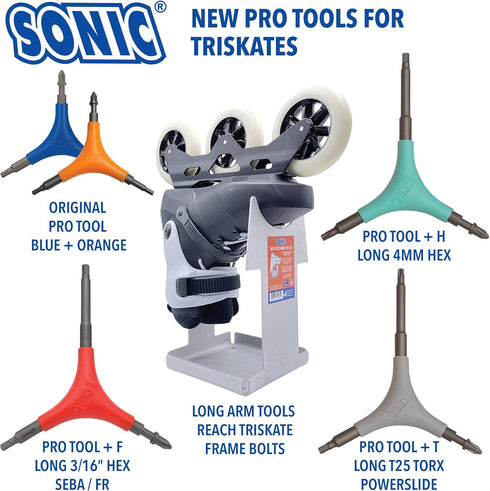 SONIC Pro Inline Skate Tool - Blue
