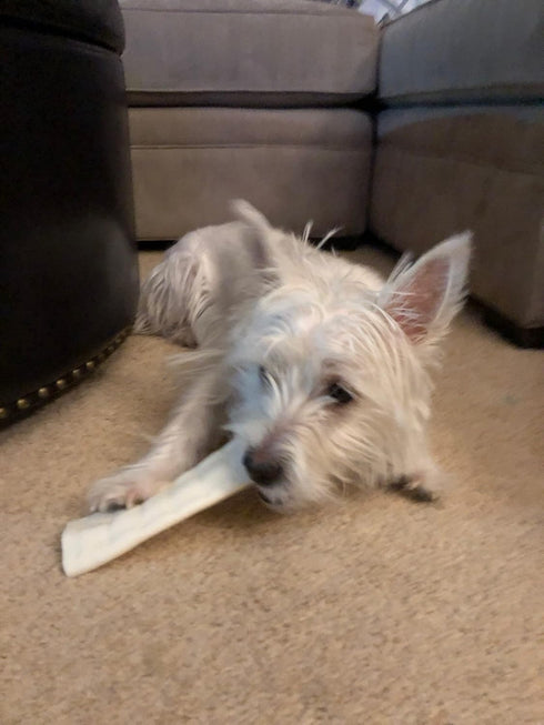 Pet Factory CareChewz Collagen Dog Chew Treats, 6-7" Small Wraps, Natural Flavor, 4 Count/1 Pack