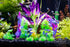 Fish Tank Decorations Aquarium Plants Plastic Artificial Plant Set Medium/Large Flower Ornament Beta Goldfish Decoration Ornaments Freshwater & Saltwater Décor Tree 11 Pieces by UNEAK