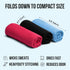 (32" 16''W)-Lightweight illusion Small Microfiber Gym Towels for Men and Women Active Sports L x Quick Dry Gym Towel