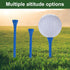Golf Tees Durable Bamboo Tees - 100Pcs or 120Pcs 3-1/4" Biodegradable Material to Reduce Friction and Side Spin