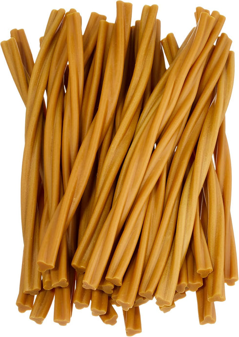 Amazon Brand Wonder Bound Peanut Butter Flavor Dog Twist Sticks, 55 Count, Rawhide Free, 12 ounce