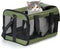 Airline Approved Cat Carrier, Soft-Sided Dog Carrier with Inner Safety Leash for Small-Medium Cats & Puppies up to 15