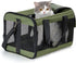 Airline Approved Cat Carrier, Soft-Sided Dog Carrier with Inner Safety Leash for Small-Medium Cats & Puppies up to 15