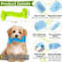 Skylety 6 Pieces Puppy Teething Chew Rings Toys - Rubber Bone-shaped Puppy Teething Toy for 2-8 Months