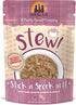 Weruva Classic Cat Stews, Stick A Spork in It with Duck & Salmon in Gravy, 3oz Pouch (Pack of 12).