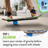 Flybar 3 in-1 Learn to Skate – Complete Skateboard for Beginners, Balance Board, Accessories, Learn Tricks Fast