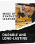 29.5" 3-lb SKLZ Weighted Training Basketball, - Heavy Training Ball - Black, Quality Faux Leather Construction