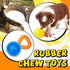 Zeaxuie 9 Pack Puppy Chew Toys, Squeaky Dog Toys, Treat Ball and Rope for Small Dogs