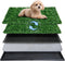 Puffluv Dog Grass Pad with Tray,16"x20" Dog Litter Box, Artificial Turf Potty System