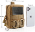 FRTKK 2 Pack Molle Pouches - Tactical Compact Water-Resistant EDC Pouch Bag, Small Utility Pouch