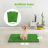 26" 17" 2 Pack, Artificial Dog Grass Pee Pad x Washable Indoor Potty Training Replacement Grass Turf for Puppy
