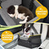 GENORTH 20 lbs,Dog Cozy Dog Car Seat for Small Dogs,Detachable Pet Car Seat Under Booster Seat with Chin Rest,Cushion