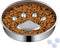 Slow Feeder Dog Bowls, 304 Stainless Steel Anti Flip Dog Bowl, 2X Non-Slip, 2-4 Cups for Small & Medium Breeds