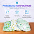 Pet Magasin Reusable Dog Diapers Female Washable, Premium Doggie Diapers for Period Heat, Pack of 3, L (18”-24” Waist)
