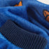 Fitwarm Cute Bear Dog Pajamas | Fleece Pet Onesie for Small Dogs, Royal Blue & Brown, XXL