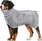Dog Bathrobe Towel Drying Coat - Super Absorbent Dog Towels Bath Robe