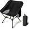 Howjoe Lightweight Camping Chairs with Adjustable Height, Portable Camping Chairs for Adults with