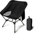 Howjoe Lightweight Camping Chairs with Adjustable Height, Portable Camping Chairs for Adults with