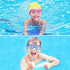 Vvinca Kids Swim Goggles for Ages 3-12 - 2024 Upgraded Design with Ear & Nose Plug, Anti-Fog No Leak Water Pool Goggle