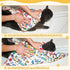 32x32in 22lbs Cat Grooming Wrap & Dog Restraint Bag with Pet Nail Clippers Kit, Self Adhesive Cat Wrap for Nail