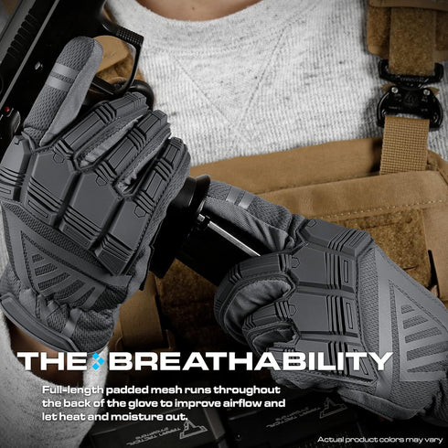 Glove Station Impulse Guard Tactical Gloves for Men, Touch Screen Gloves for Sports, Outdoors, Motorcycle, Hunting