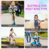 Kids Bike Basket, Woven Front Accessories for Boys & Girls with Stickers, Bell, Windmill, Ribbons