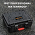 9mm LOTOCASE Gun Case TSA Approved Pistol Case Hard Shell Waterproof with DIY Customizable Pre-cut Foam Insert - Travel