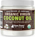 Raw Paws Organic Virgin Coconut Oil for Dogs & Cats, 4-oz - Supports Immune System, Digestion, Oral Health