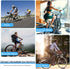 EHERDM Bike Seat Cushion for Men Women Padded Bicycle Saddle Cover Compatible with Mountain Road Stationary Bikes