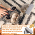 Abbylike 6 Pcs Pet Hair Remover Gray Pumice Stone Tool for Dog Hair Removal from Car, Bedding, Carpet (5.3 x 2 x 1.4