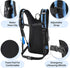 Gelindo Hiking Hydration Pack Water Backpack, Insulated with 2L BPA Free Bladder for Men, Women
