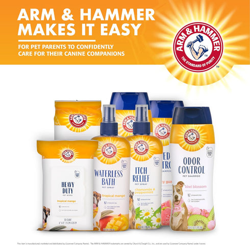 Arm & Hammer for Pets Waterless Bath Spray for Dogs, 8oz Mango Scent, Professional Quality Grooming Spray