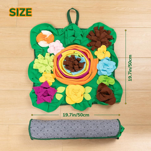 PUHOHUN Snuffle Mat for Dogs -Interactive Dog Toys to Keep Them Busy | Puppy Puzzle Slow Feeder Treat| Dog Lick Mat