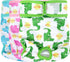 wegreeco Luxury Washable Reusable Dog Diapers, Stylish Pattern, Female Dog Diapers, 3 Pack, Fancy, Small