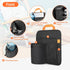 2 GRAOSO Beach Chair Cup Holder, Chair Side Organizer Easily Attached to Armrest with Self-Adhesive Fastener Strap