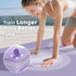 72"x48" 78"x57", 1/4"1/2" Extra Large Yoga Mat or Thick Mat for Women & Men, TPE Non-Slip Pilates Mat for Home Gym