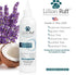 Lillian Ruff Ear Cleaner & Otic Wax Solvent for Dogs - Coconut and Lavender Scent - Dissolve Wax and Combat Ear Odors -
