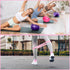 Poen 14 Pcs Pilates Ring and Ball Set for Women - Circle Ball with Stretching Strap, 8 Resistance Bands, Non-Slip Socks.
