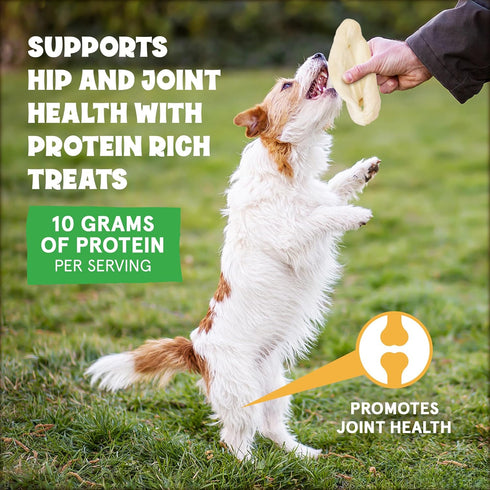 Cows Ears for Dogs, Thick and Large, Long Lasting Cow Treats, Natural & Grass-fed, 30 Pack for All Breeds